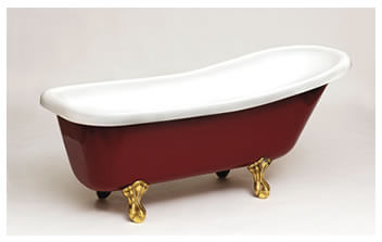 ThermoGlaze Australia Bath Restoration Advice - Bath with Gold Coloured Claw